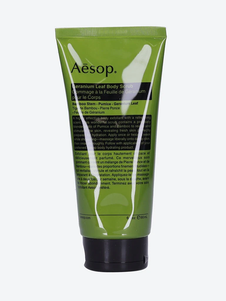 Geranium leaf body scrub 180ml
