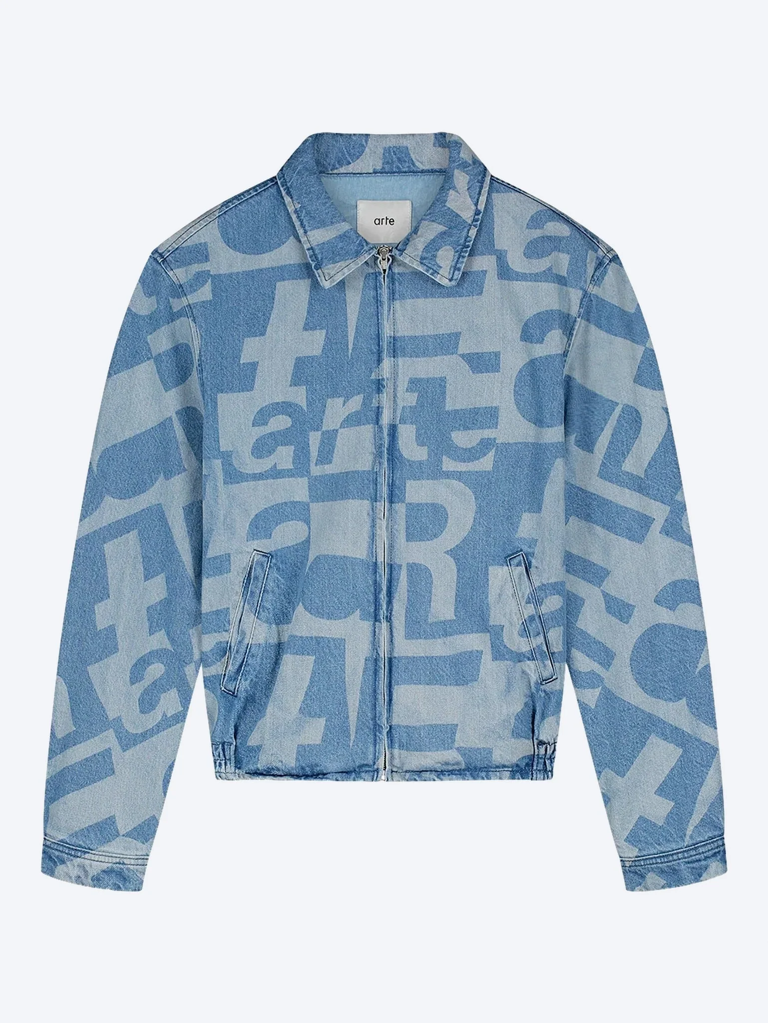 Denim allover jacket