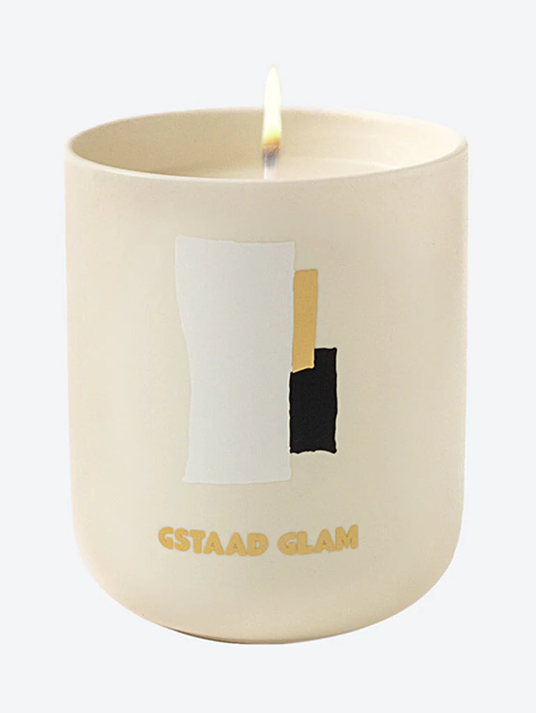 Gstaad glam travel candle