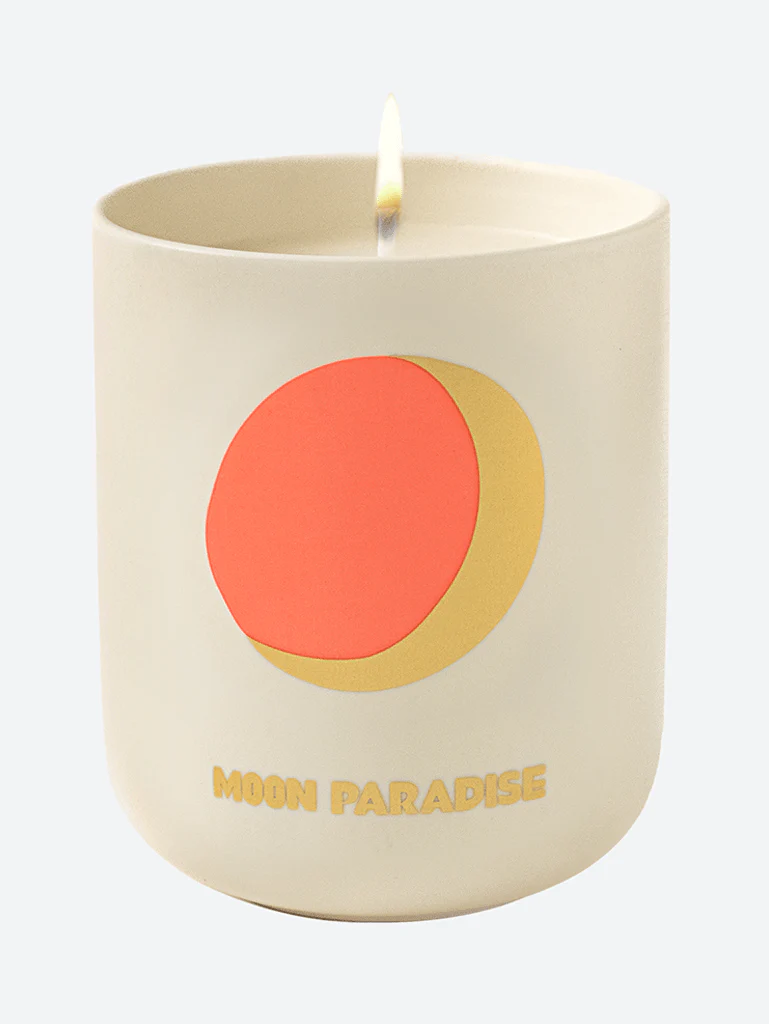 Moon paradise travel candle