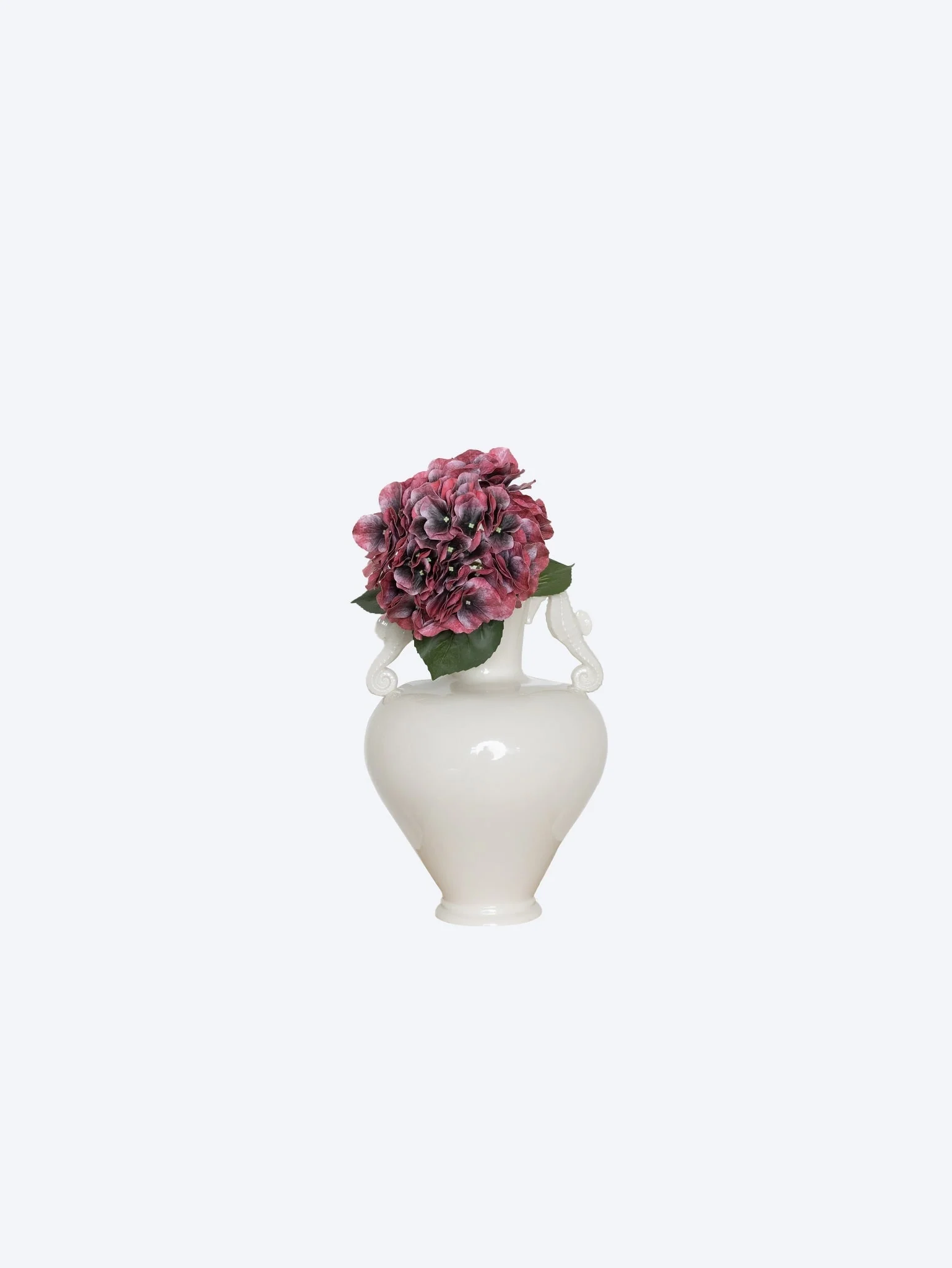 Hydrangea flower burgundy 65cm