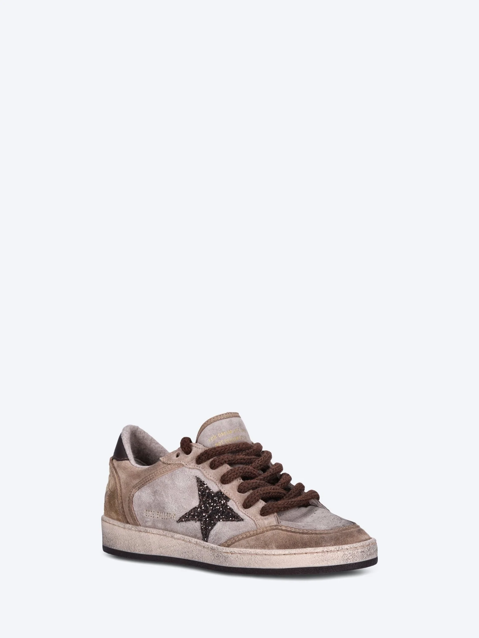Ballstar suede upper  spur glitter star sneakers - Image 2