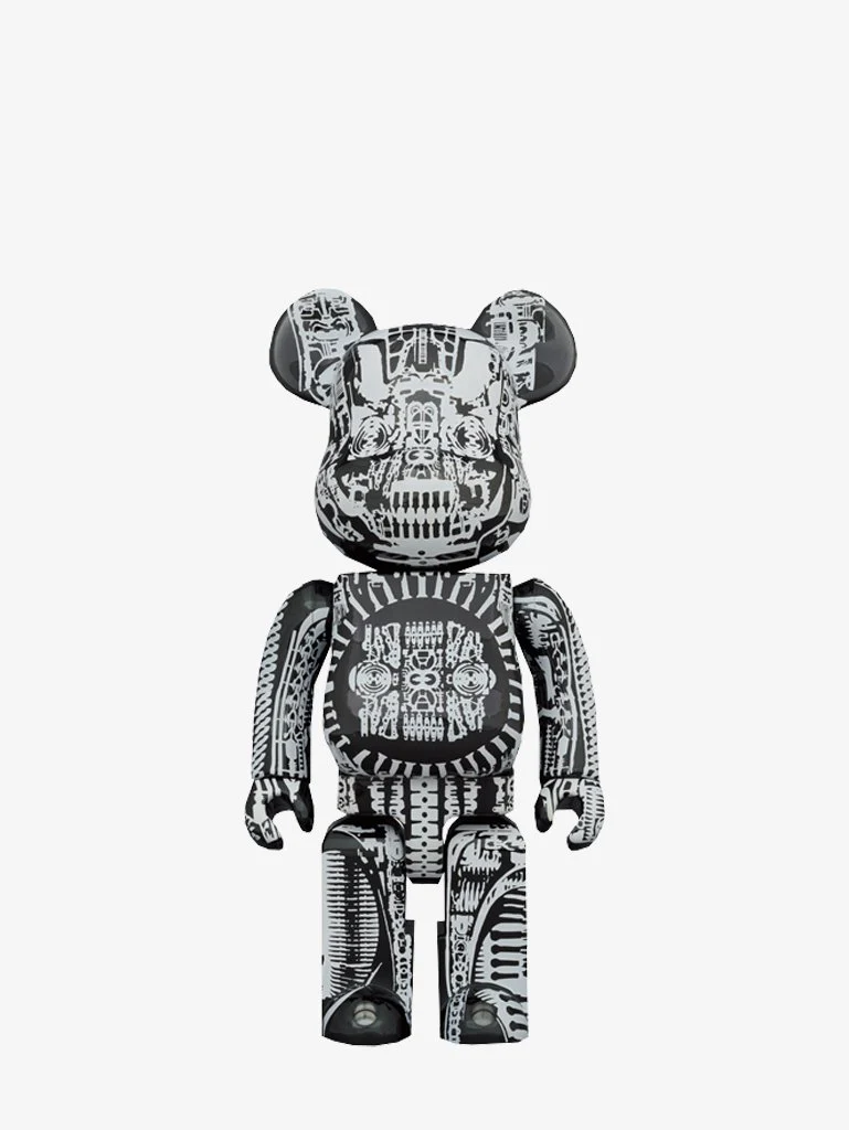 Collectible h.r.giger 1000% black chrome