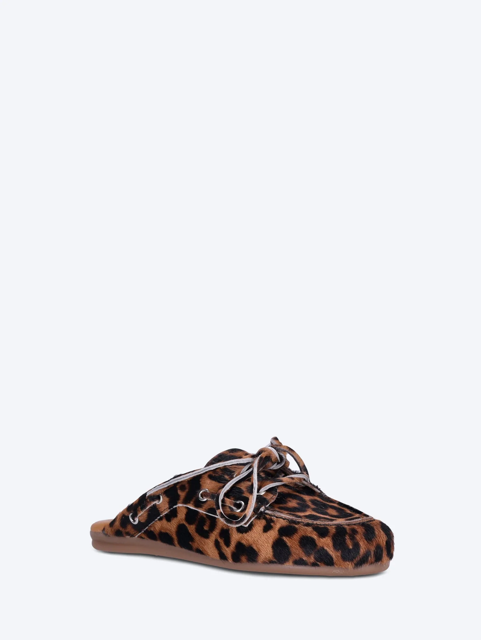 Boat print animal loafer mules - Image 2