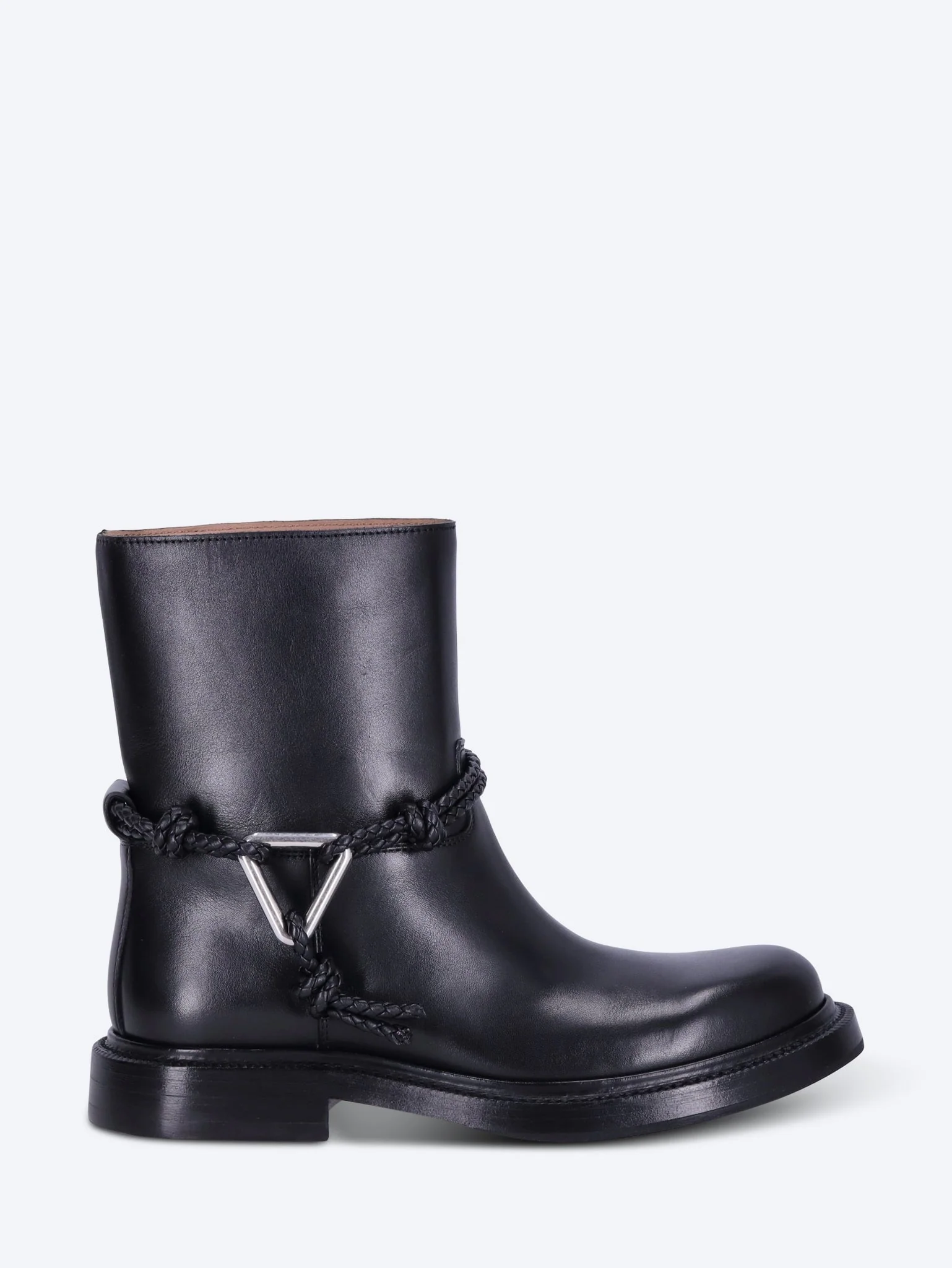 Leather boots