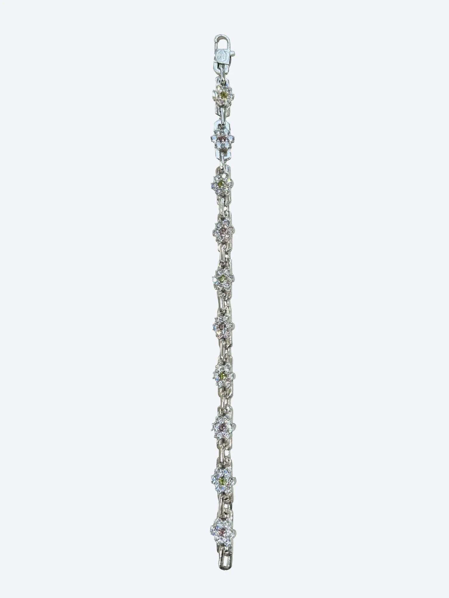 Bracelet daisy white and pink