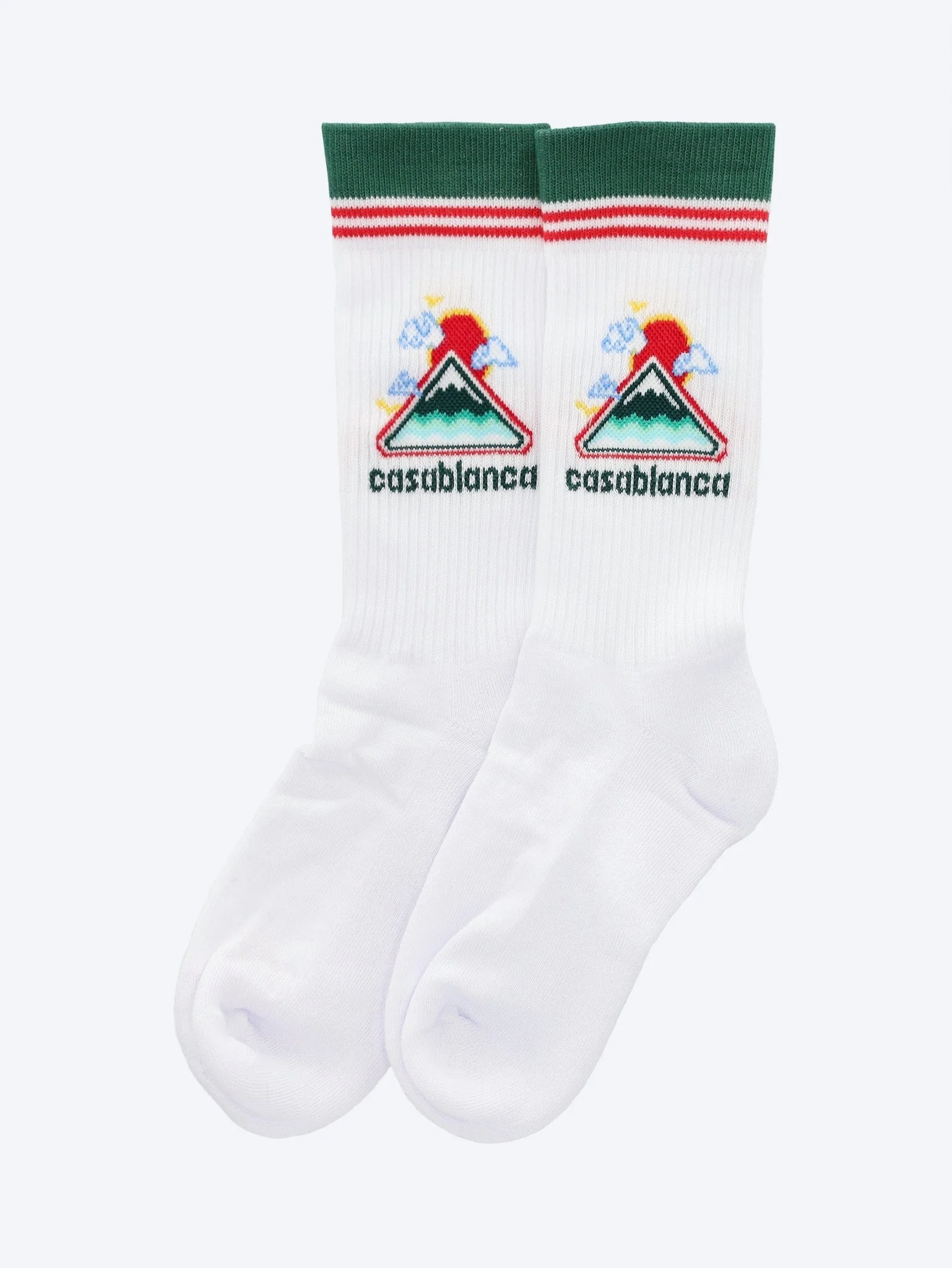 Printed sports socks