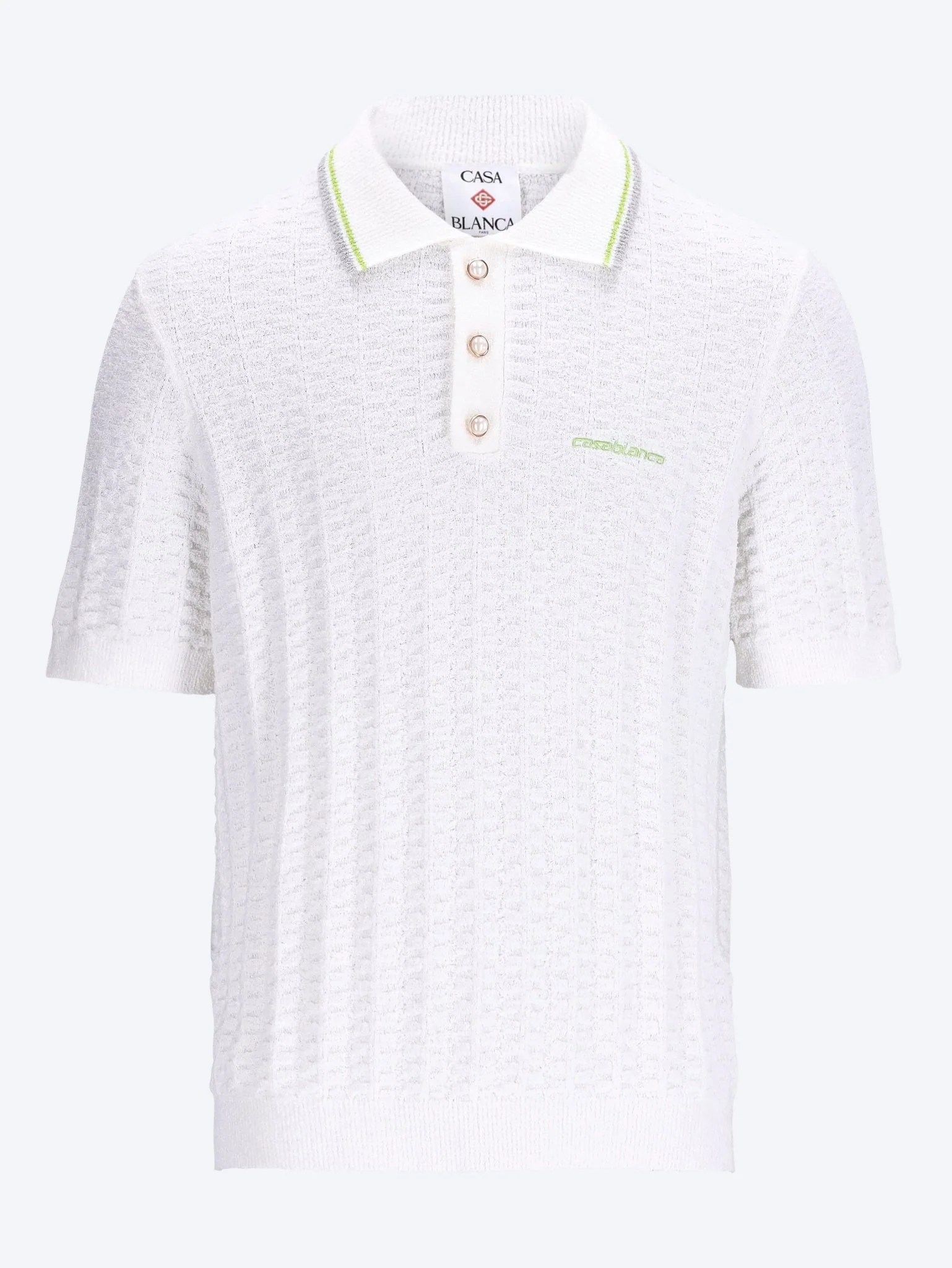 Tennis boucle polo shirt