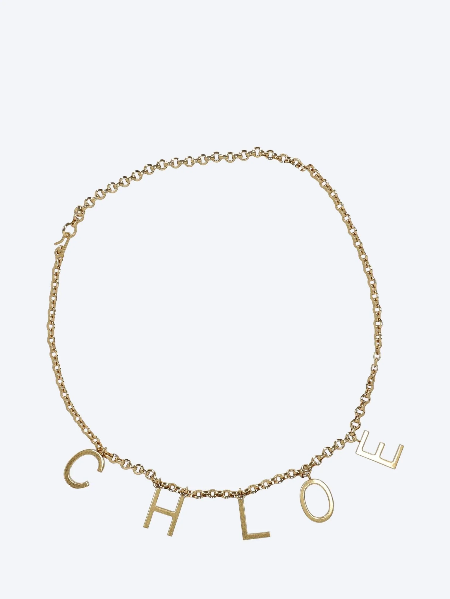 Chloe letters jewel belt