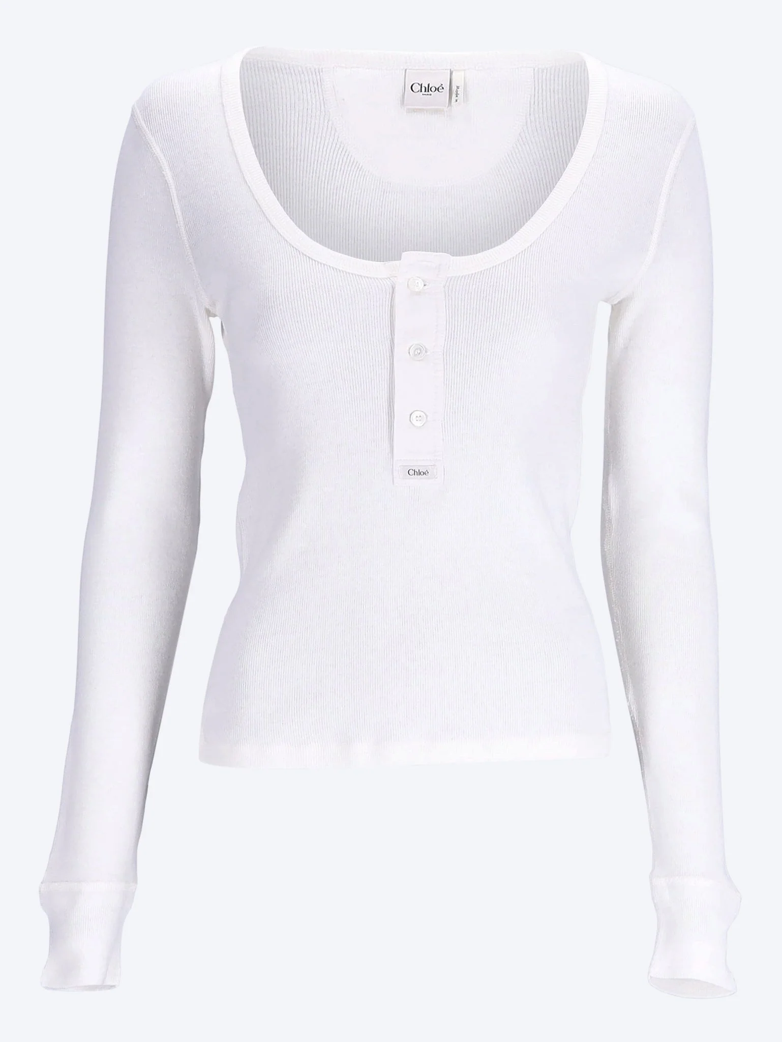 Long sleeve cotton top