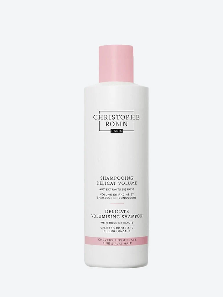 Delicate volumising shampoo with rose extracts