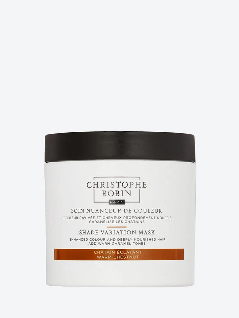 Shade variation mask - warm chestnut