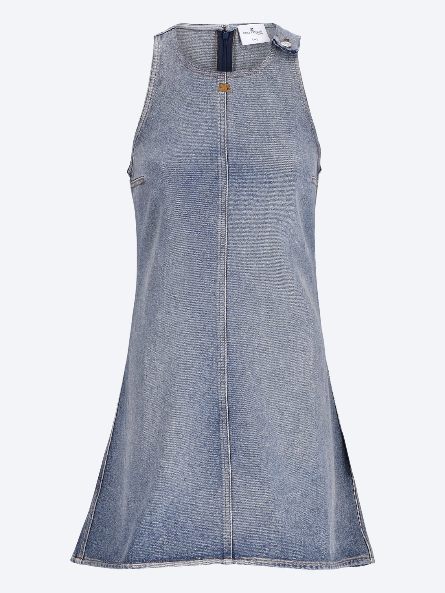 Heritage denim a-line dress