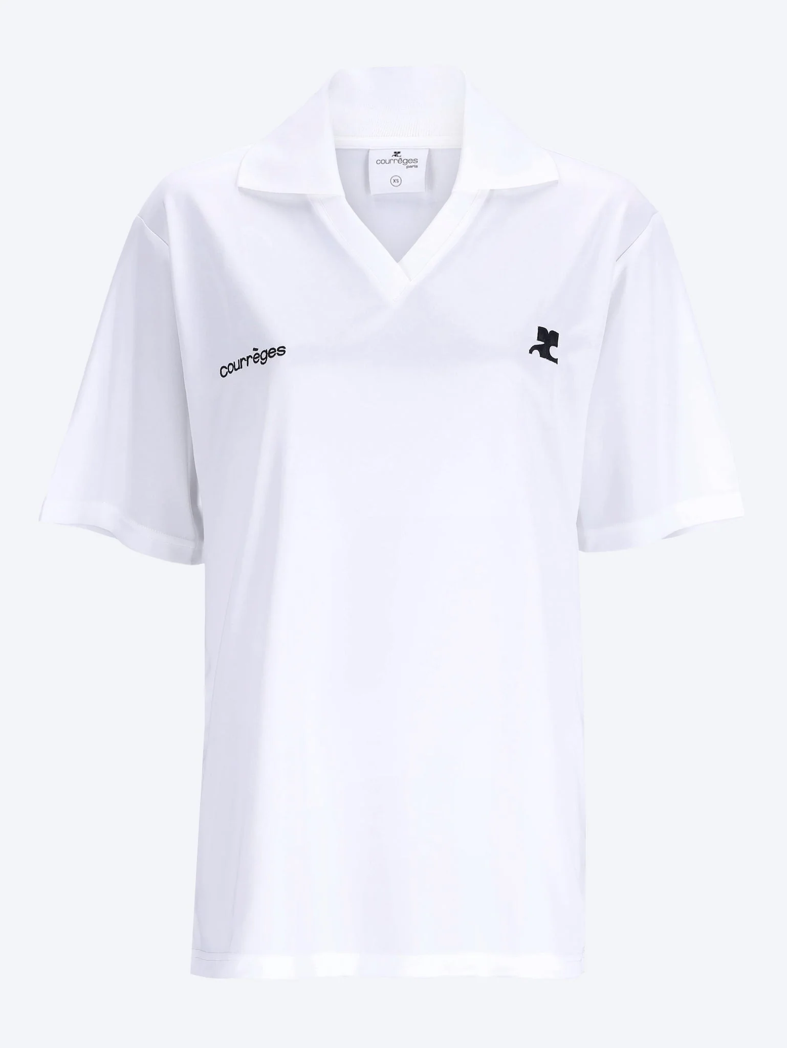 Oversized sports polo