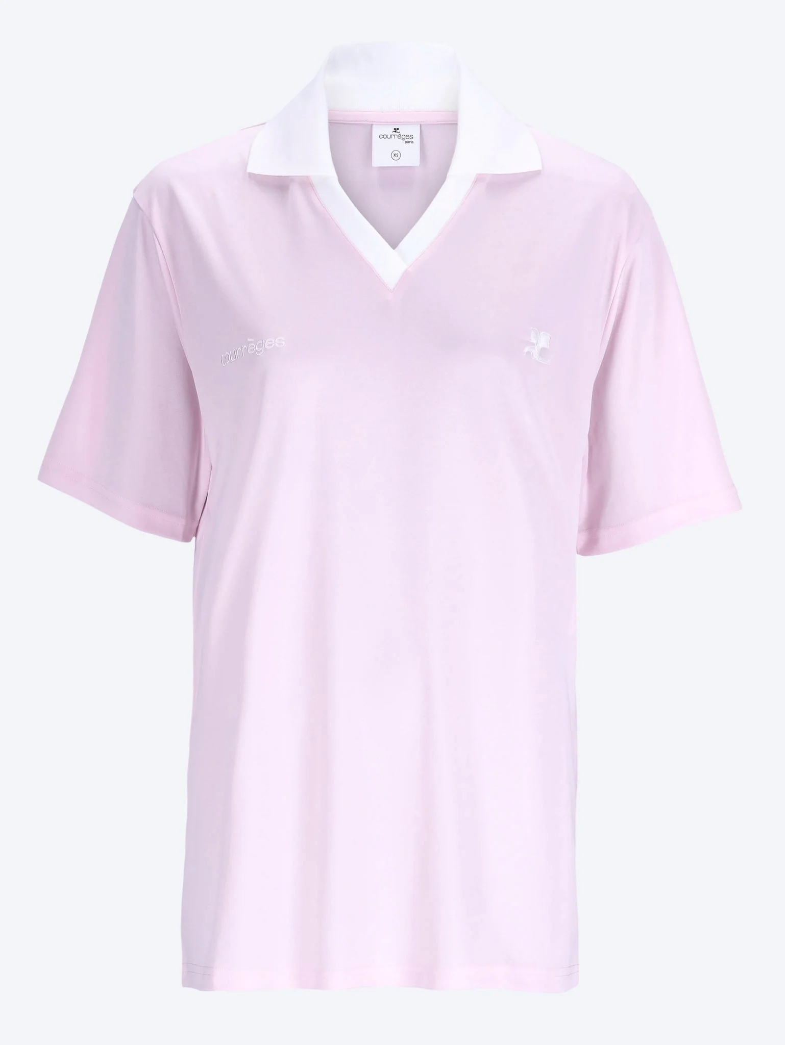 Oversized sports polo