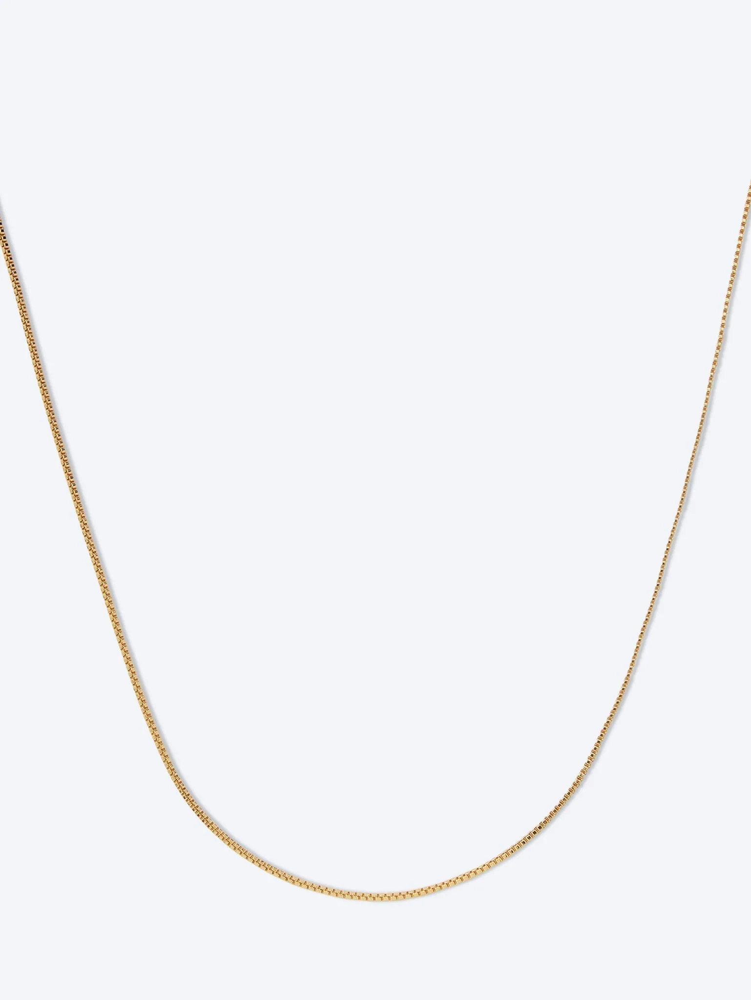 Box chain 50 cm gold