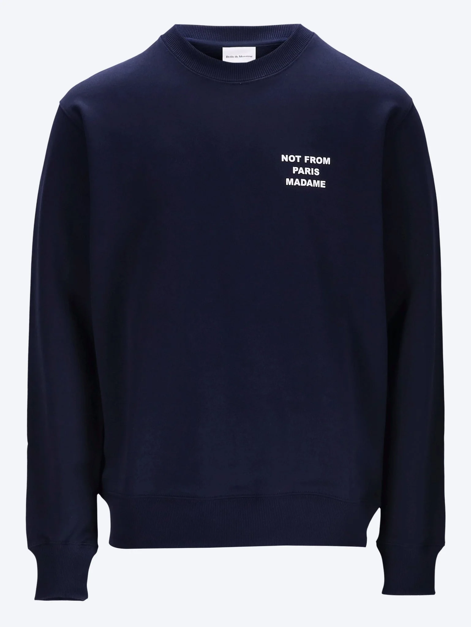 Bold slogan sweatshirt