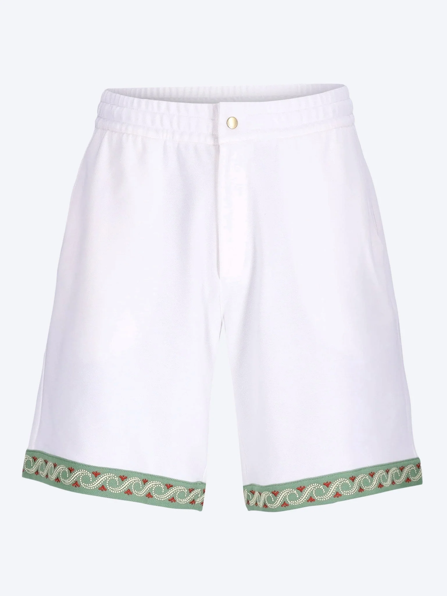 Pique brode shorts