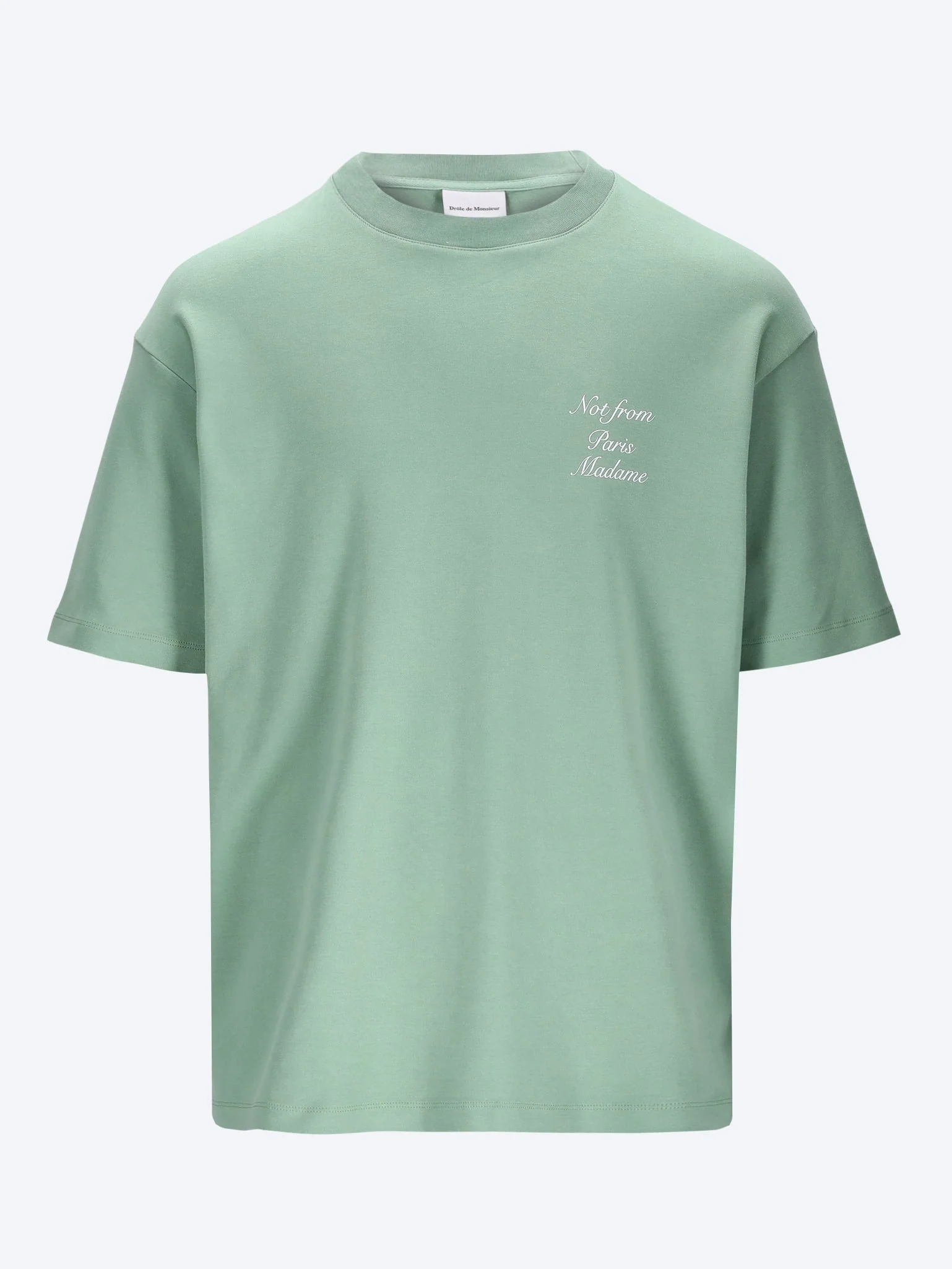 Slogan calligraphy t-shirt