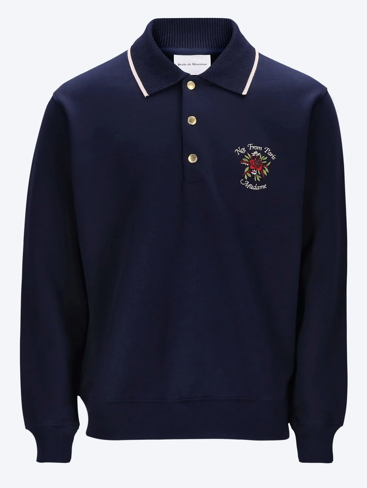 Slogan rose polo