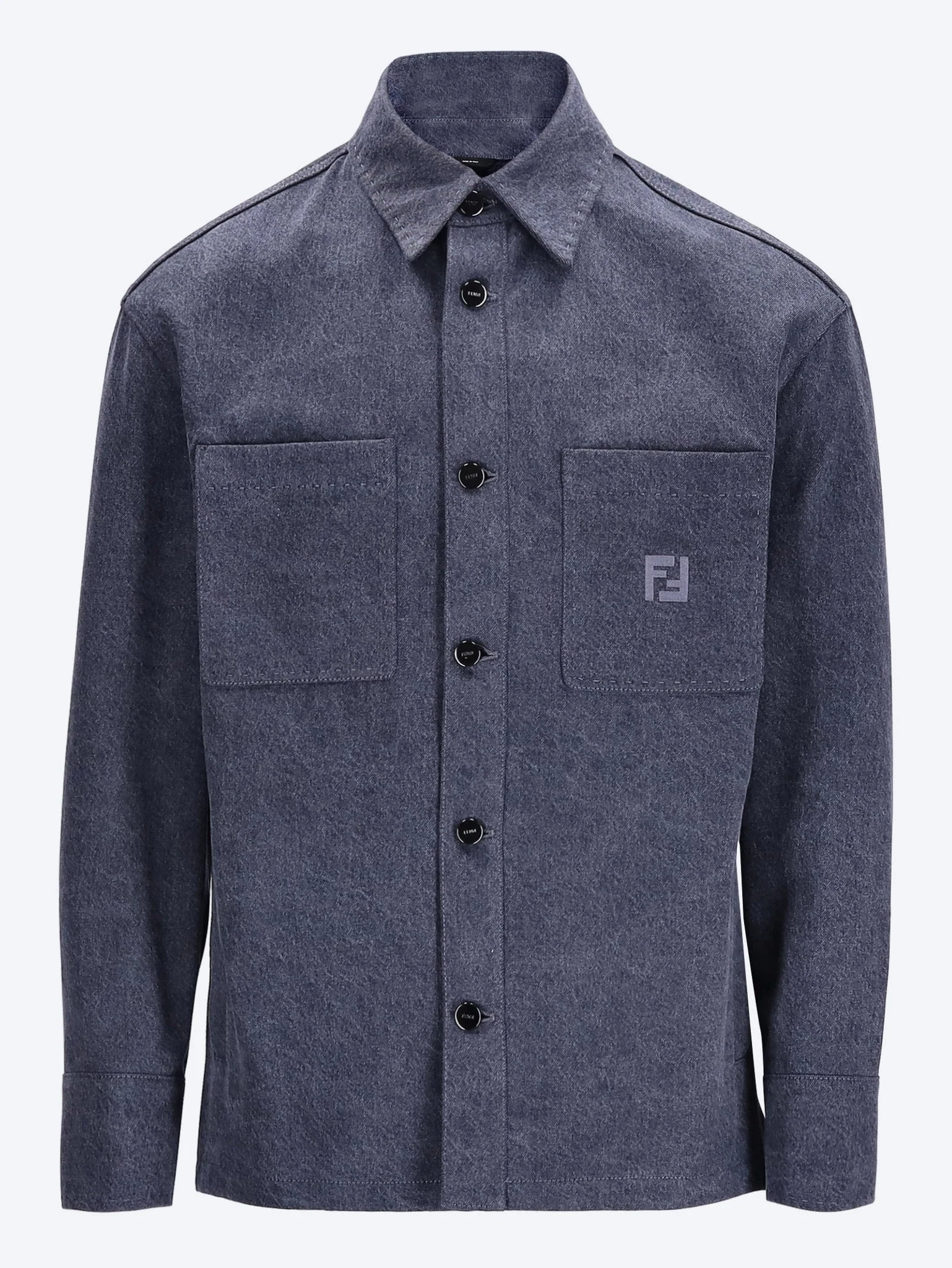 Denim stone bleached jacket