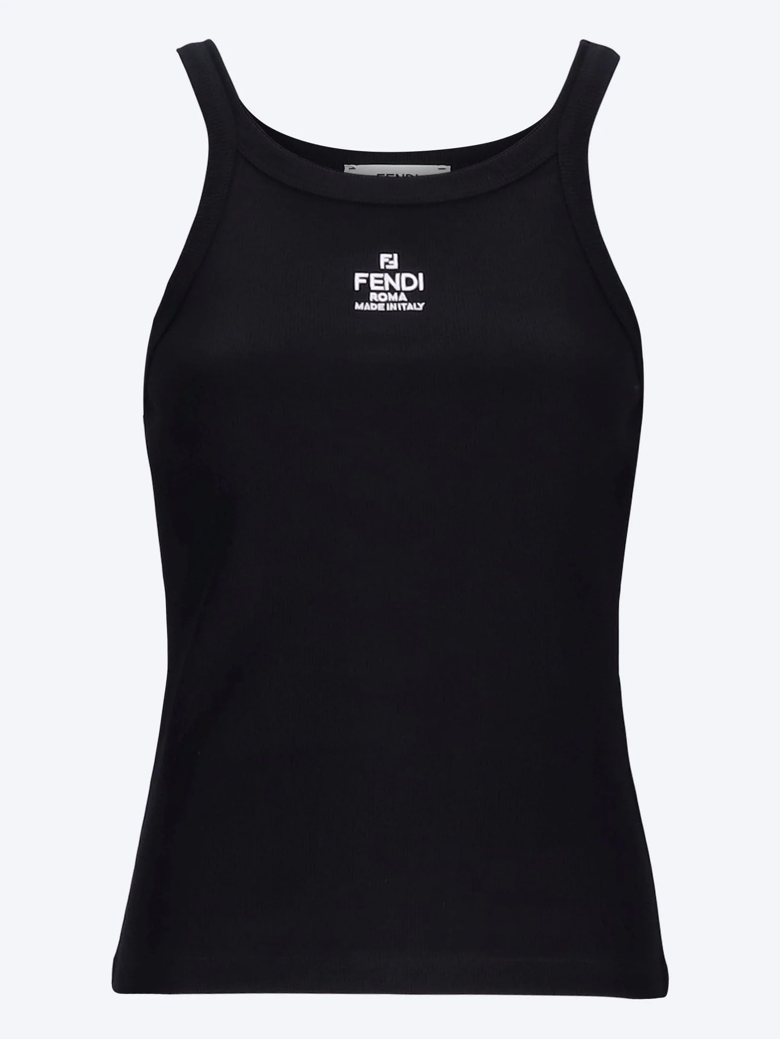Fendi ribbed cotton top