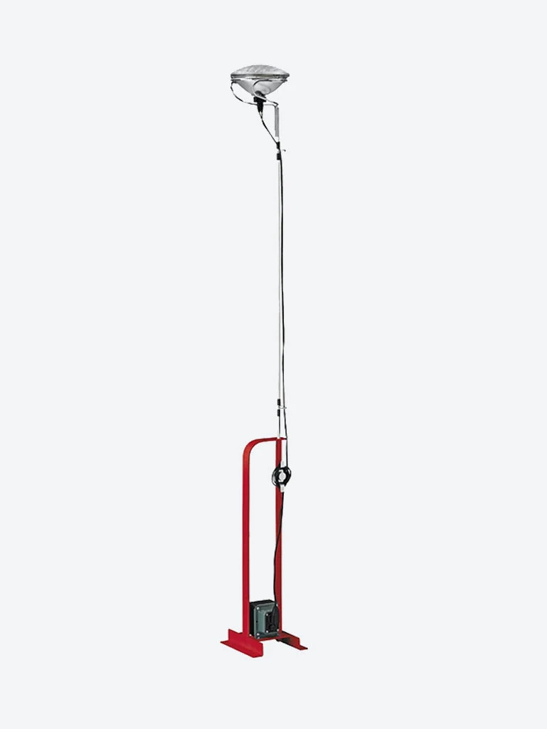 Toio led floor lamp 23w red
