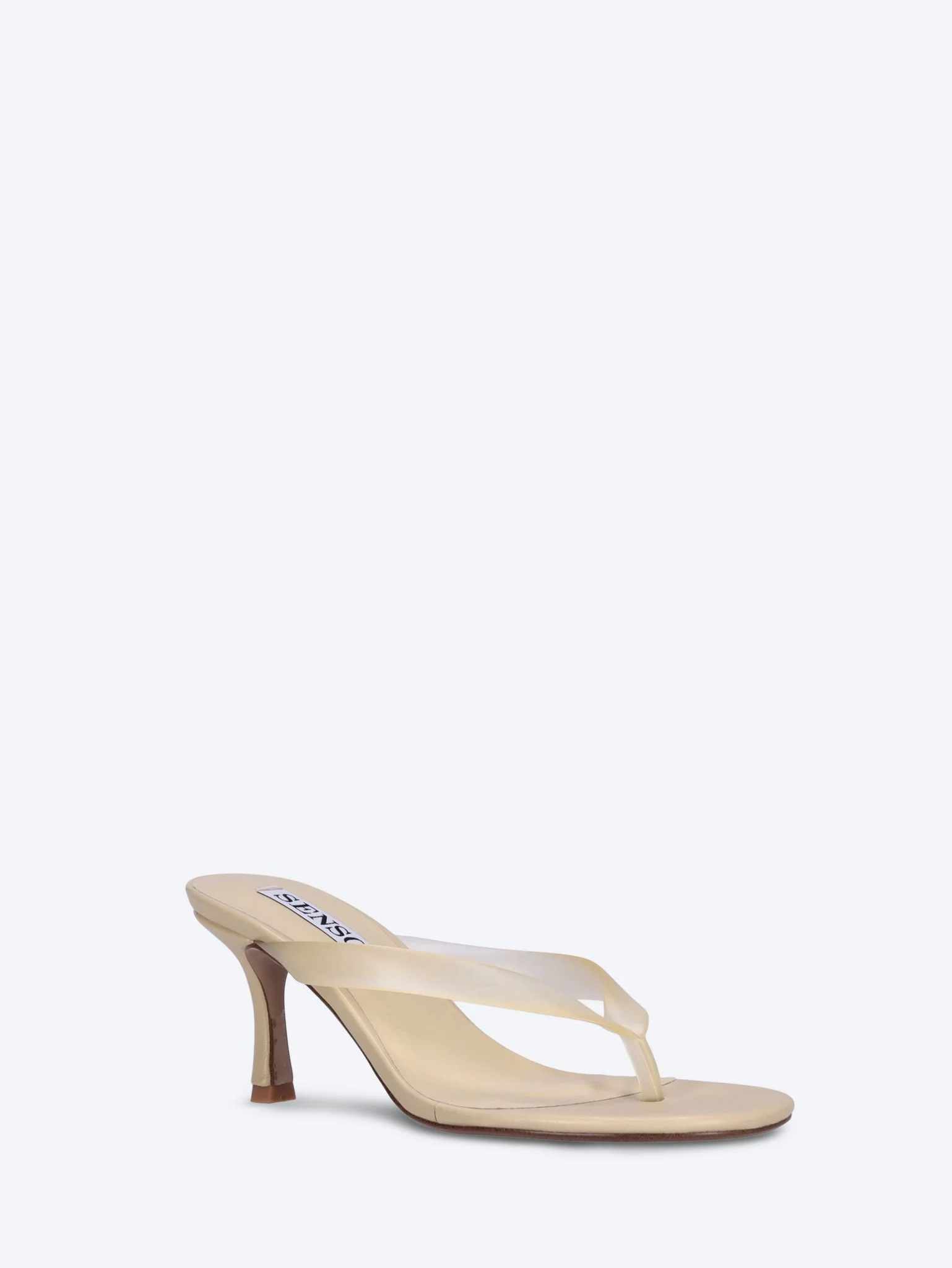 Flowe leather slip-on heeled thong sandals - Image 2