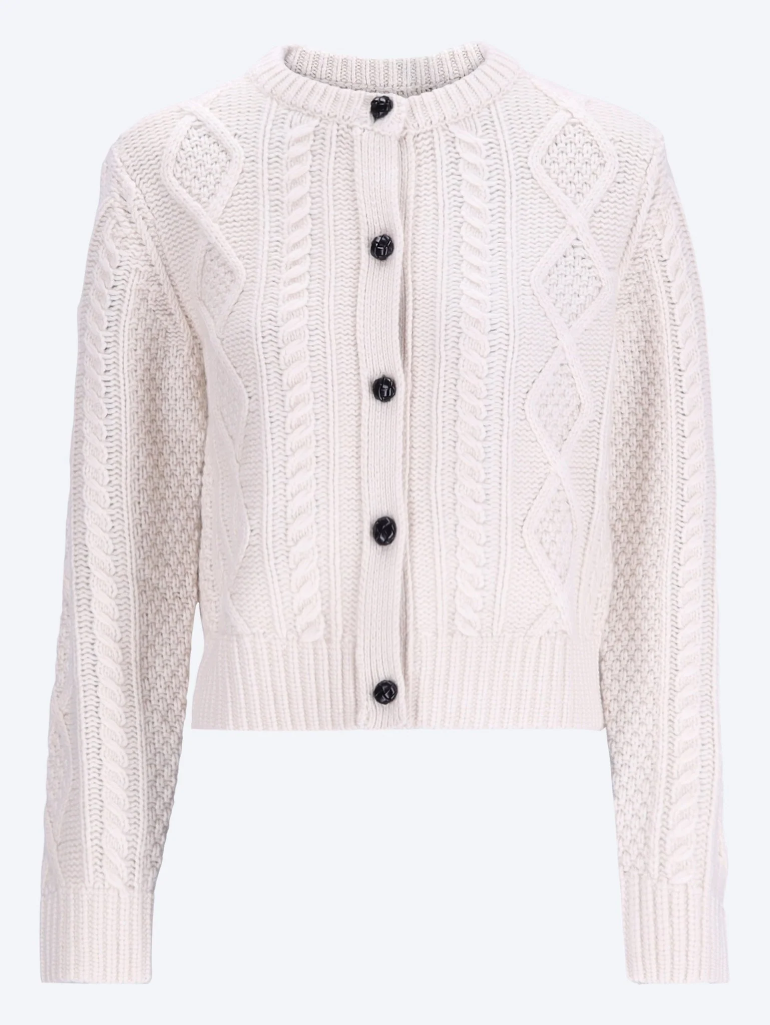 The cable knit sweater
