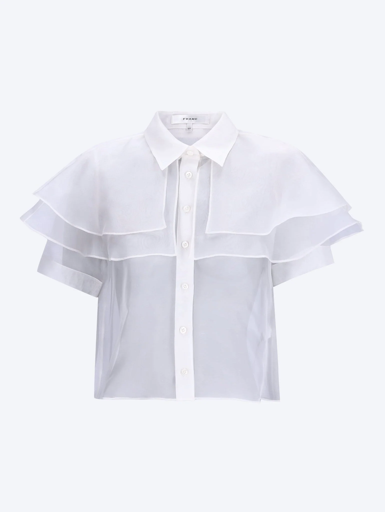 The organza cape top