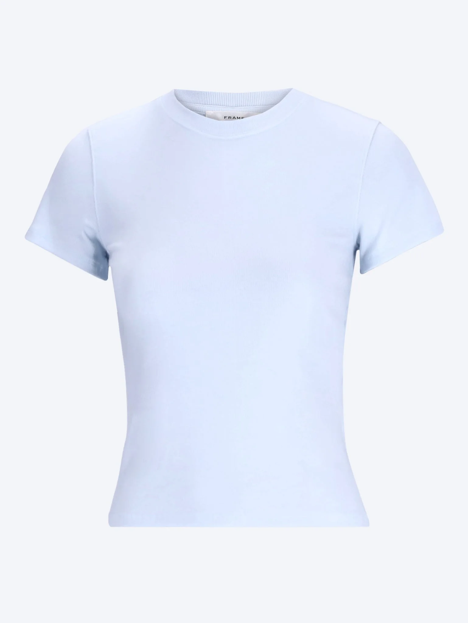 The rib baby cut & sew knit t-shirt