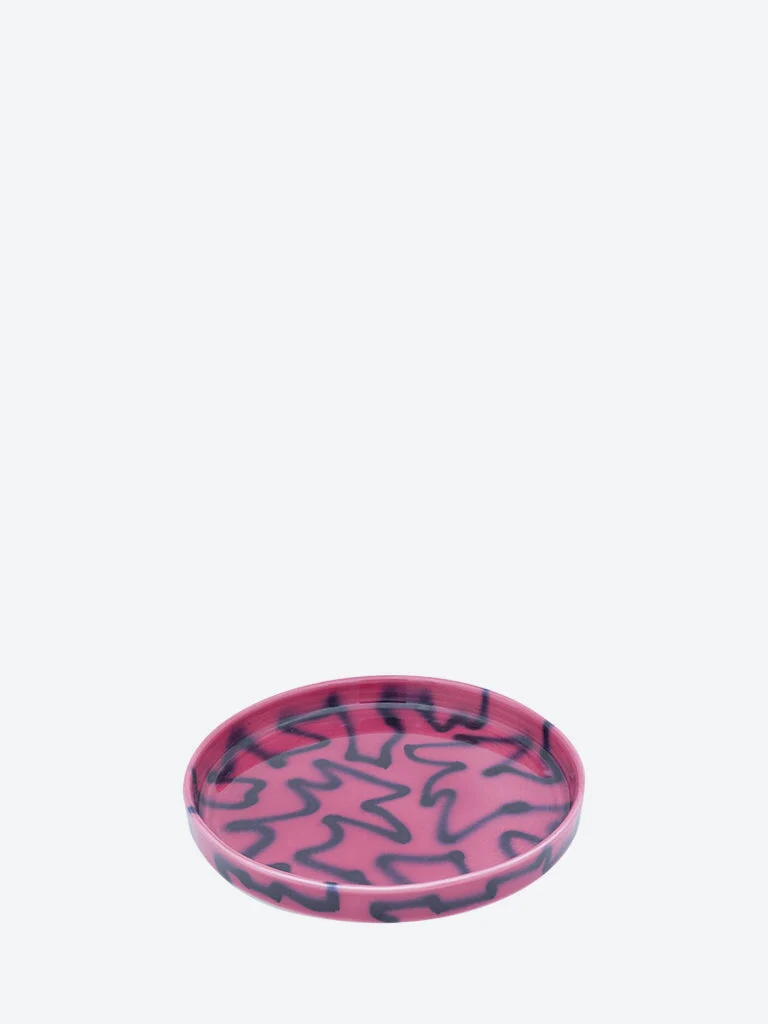 Baby plate roses pizza