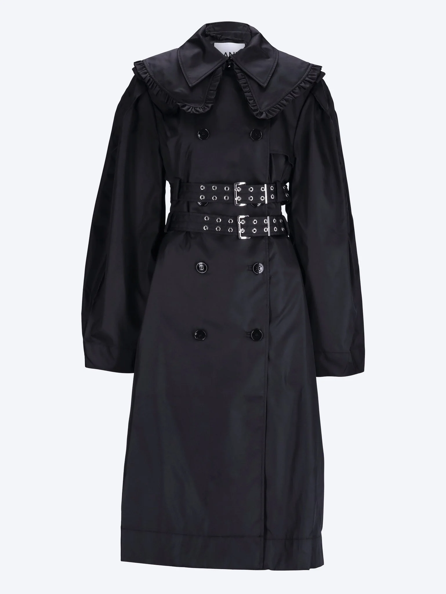 Duchesse nylon trenchcoat