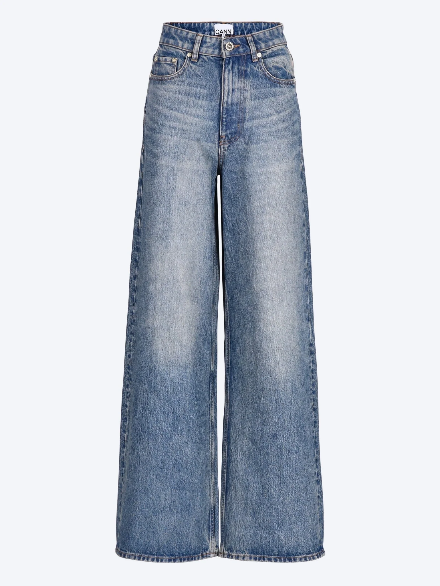 Essentials tint rigid denim lari jeans