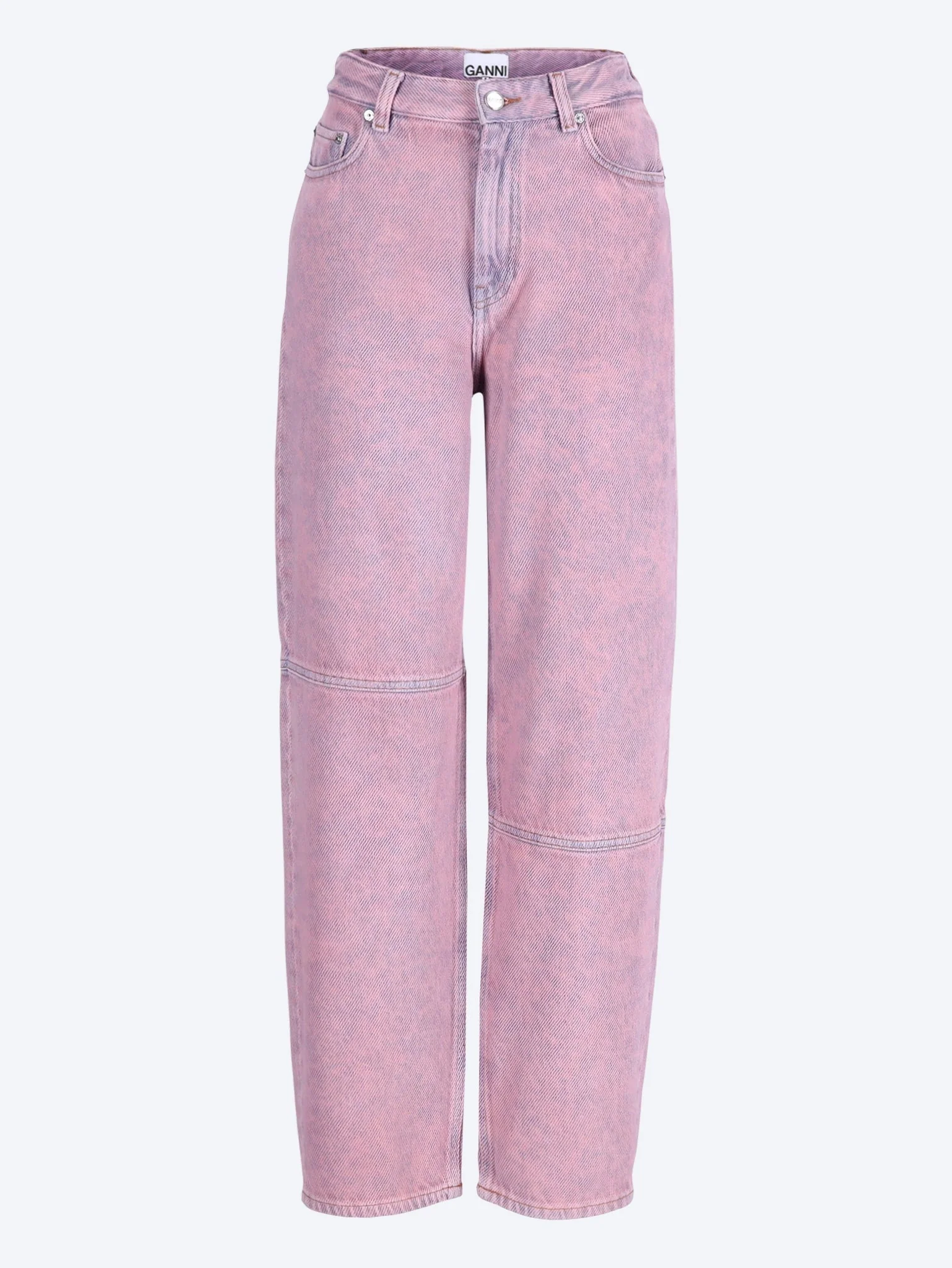 Overdyed heavy denim stary jeans
