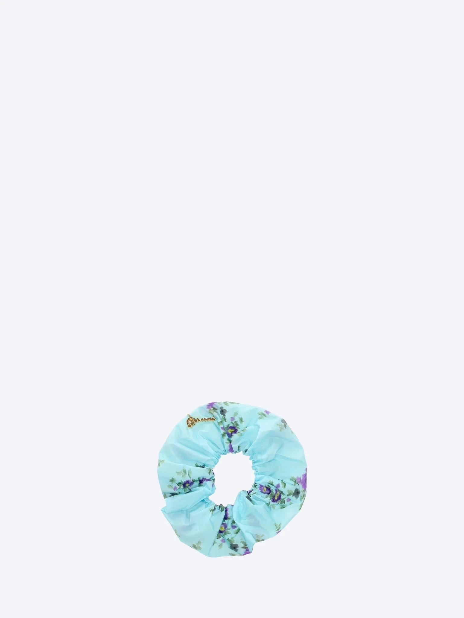 Scrunchie printed blue