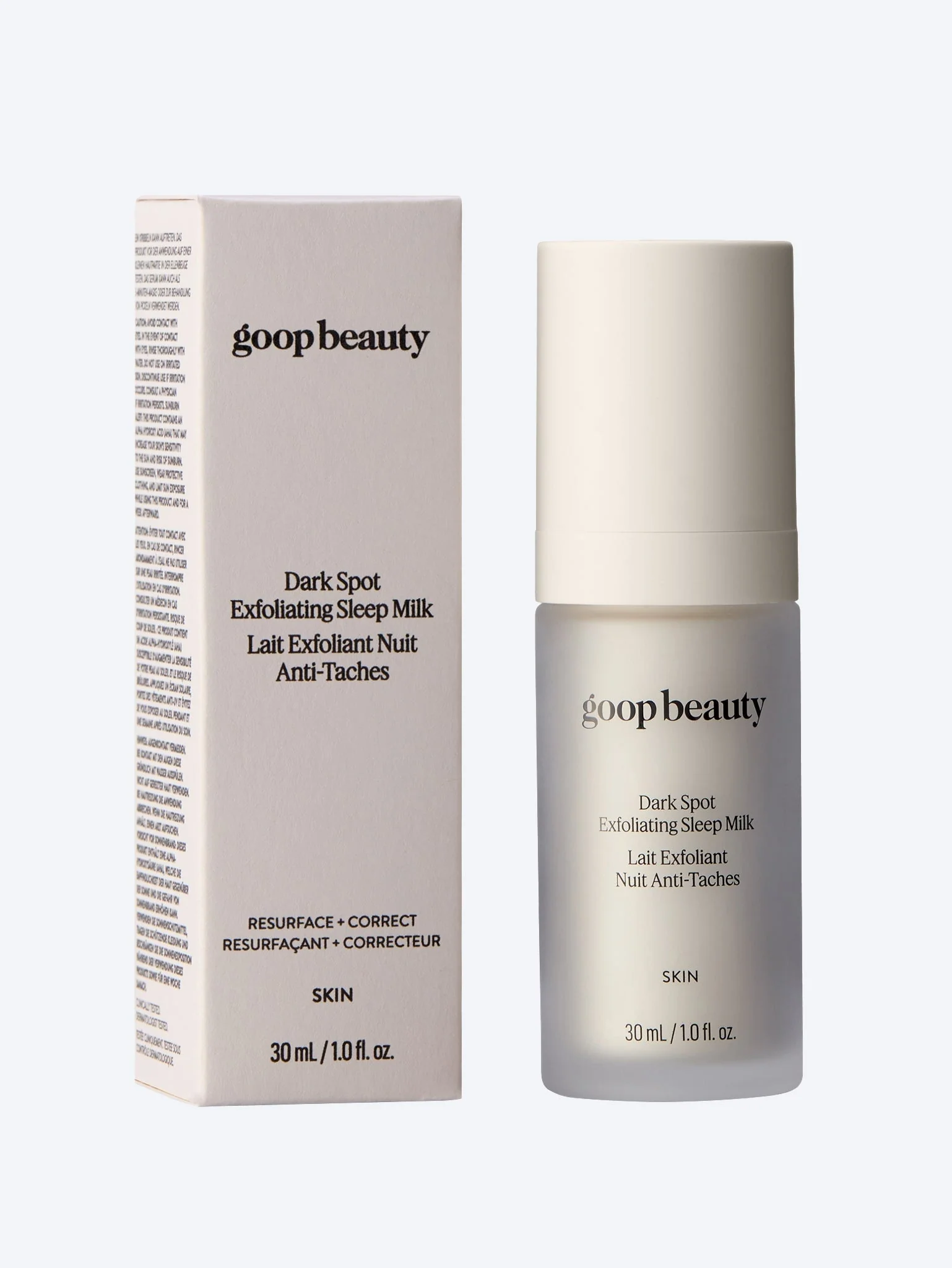 Dark spot exfoliating sleep milk 30ml - Image 2