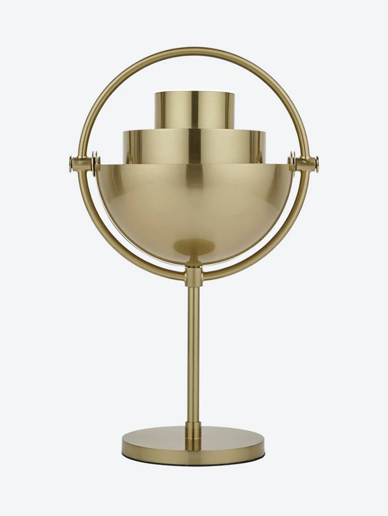 Multi-lite portable lamp brass base - Image 2