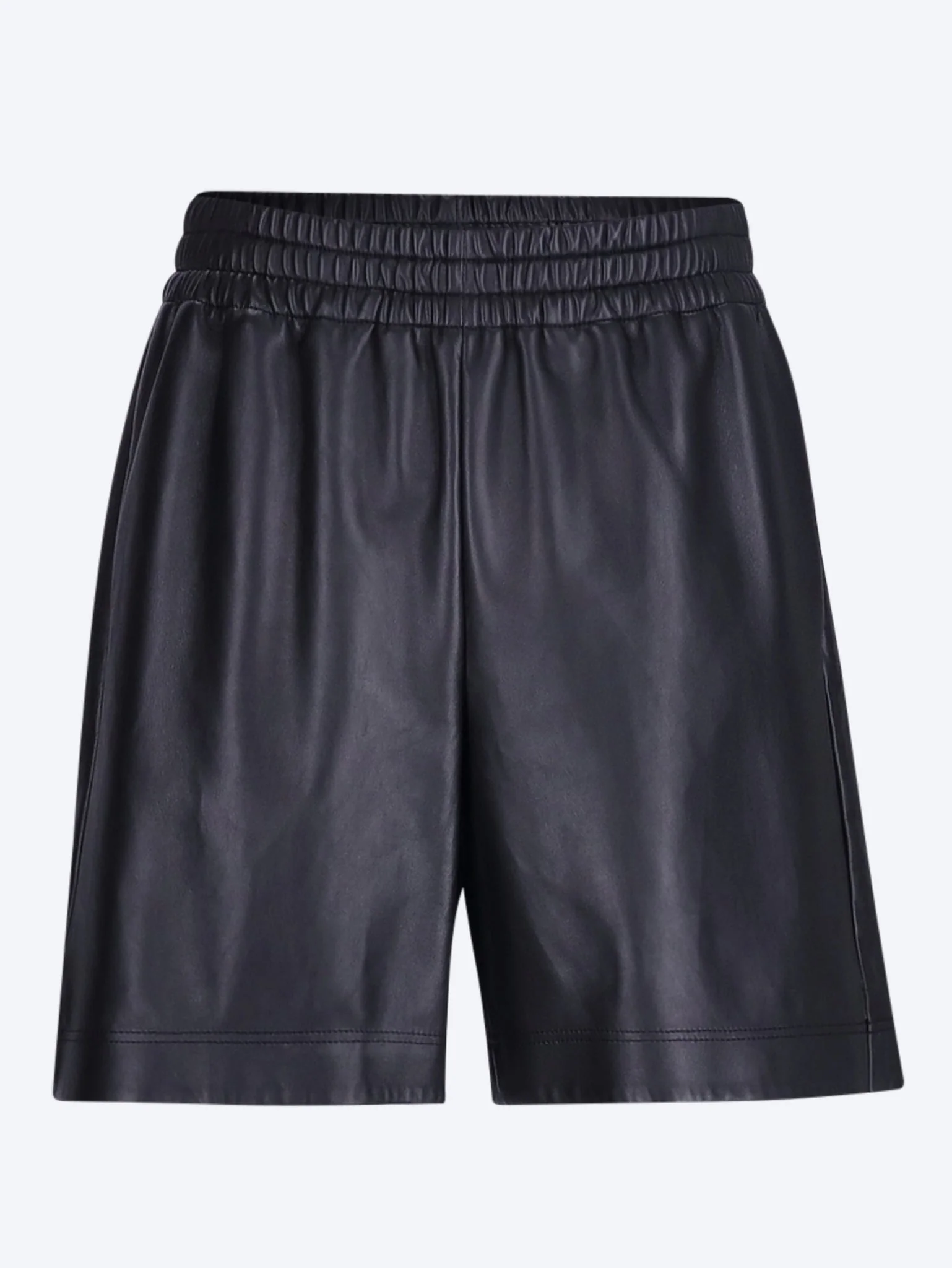 Leather shorts