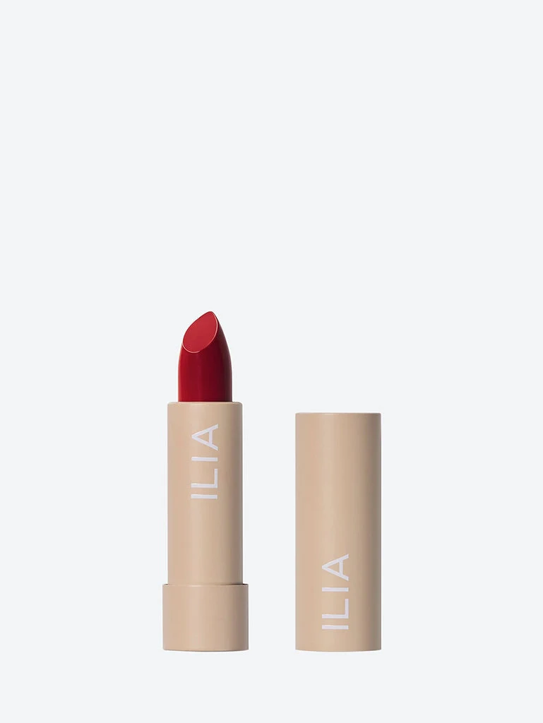 Tango true/deep red color block lipstick