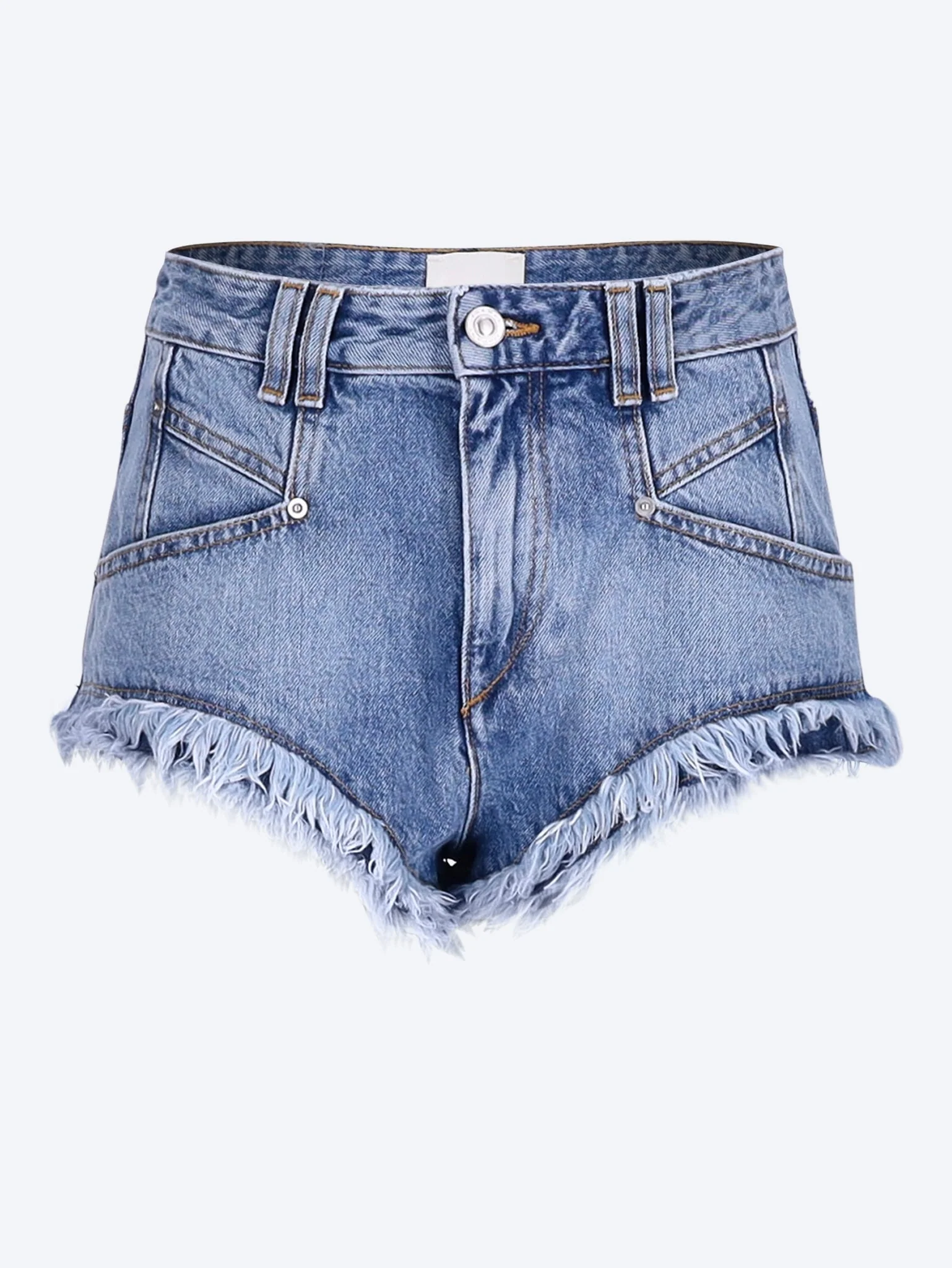 Eneidala denim mini shorts