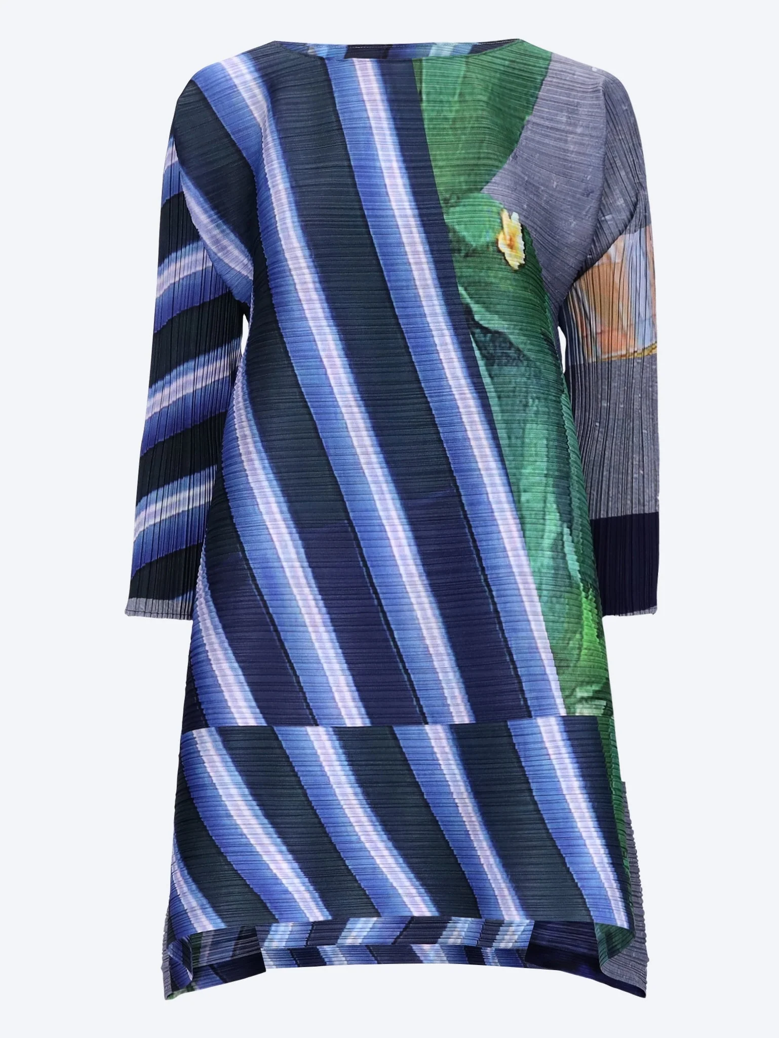 City collage dress