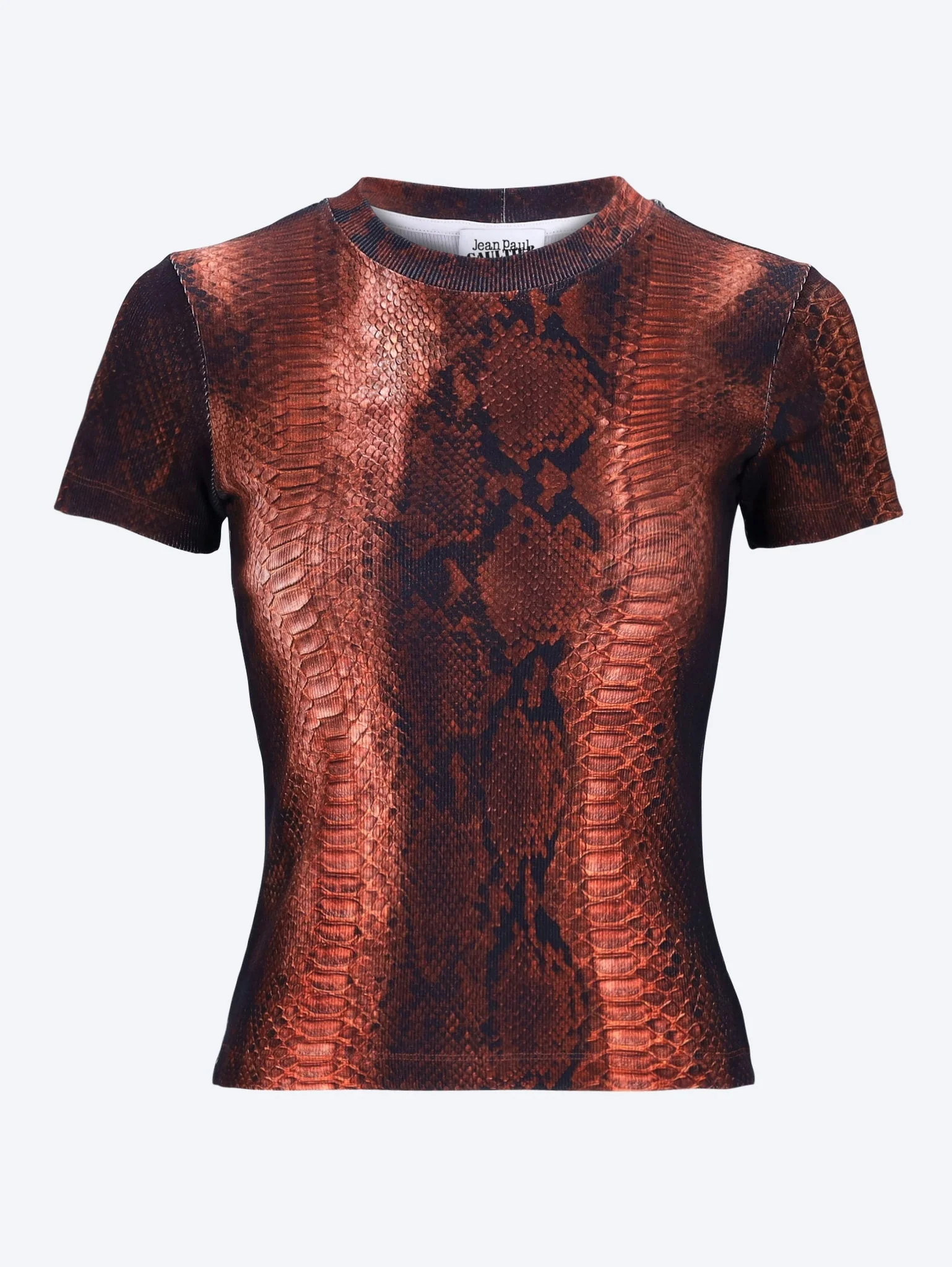 The python printed t-shirt