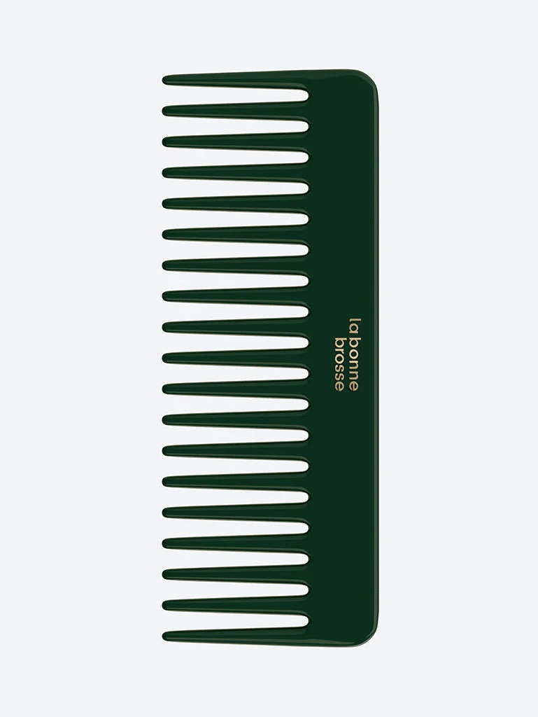 The detangling comb emerald