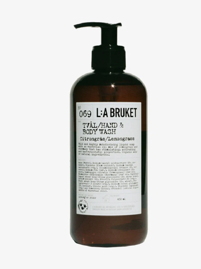 Hand & body wash lemongrass 450ml