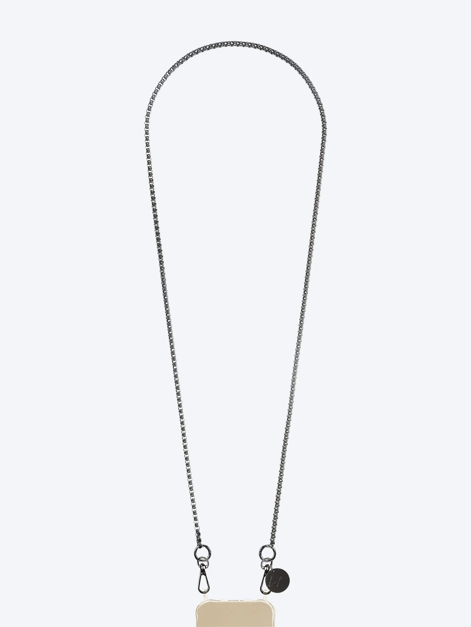 Long lia black chain 120cm