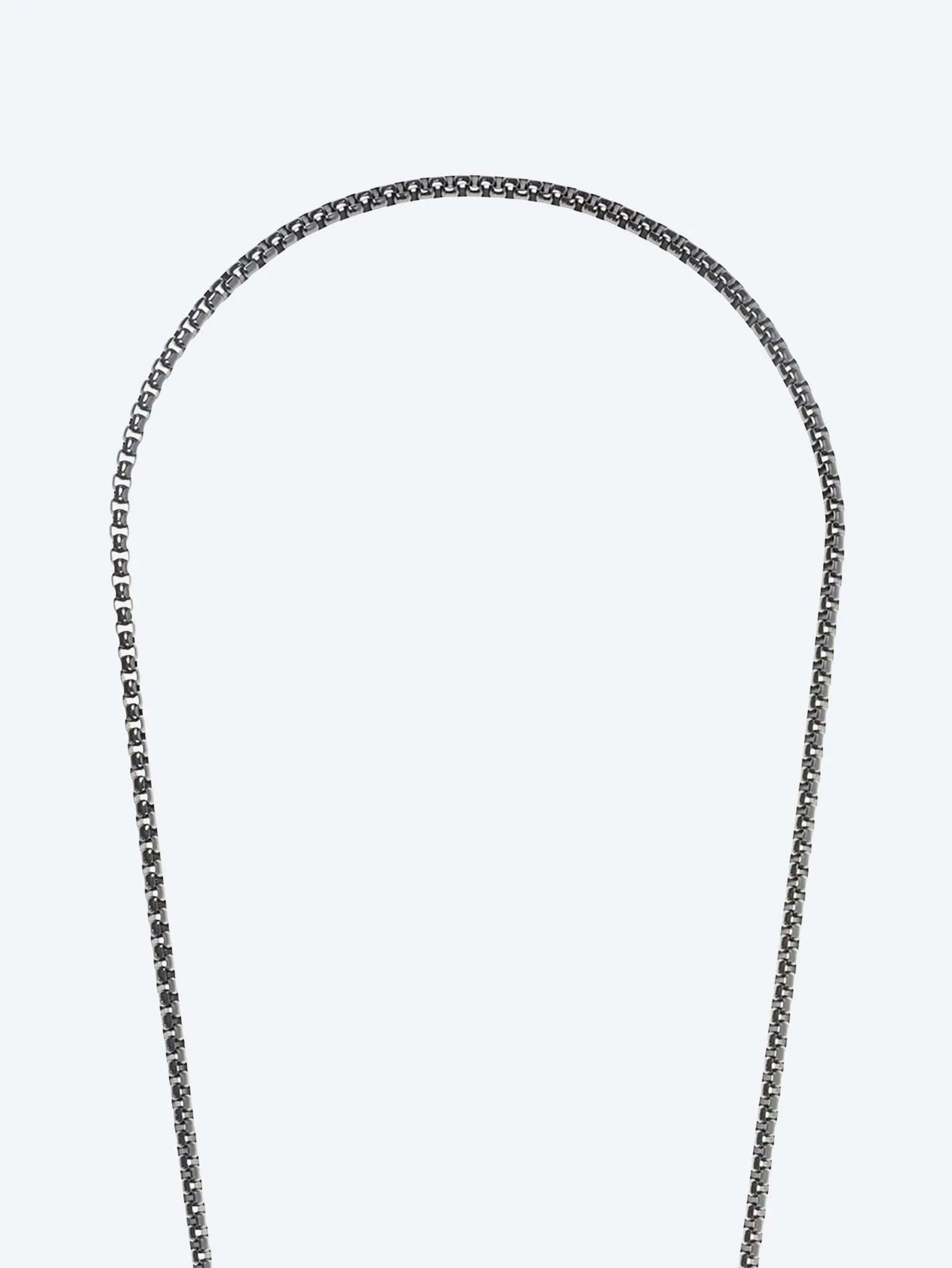 Long lia black chain 120cm - Image 2