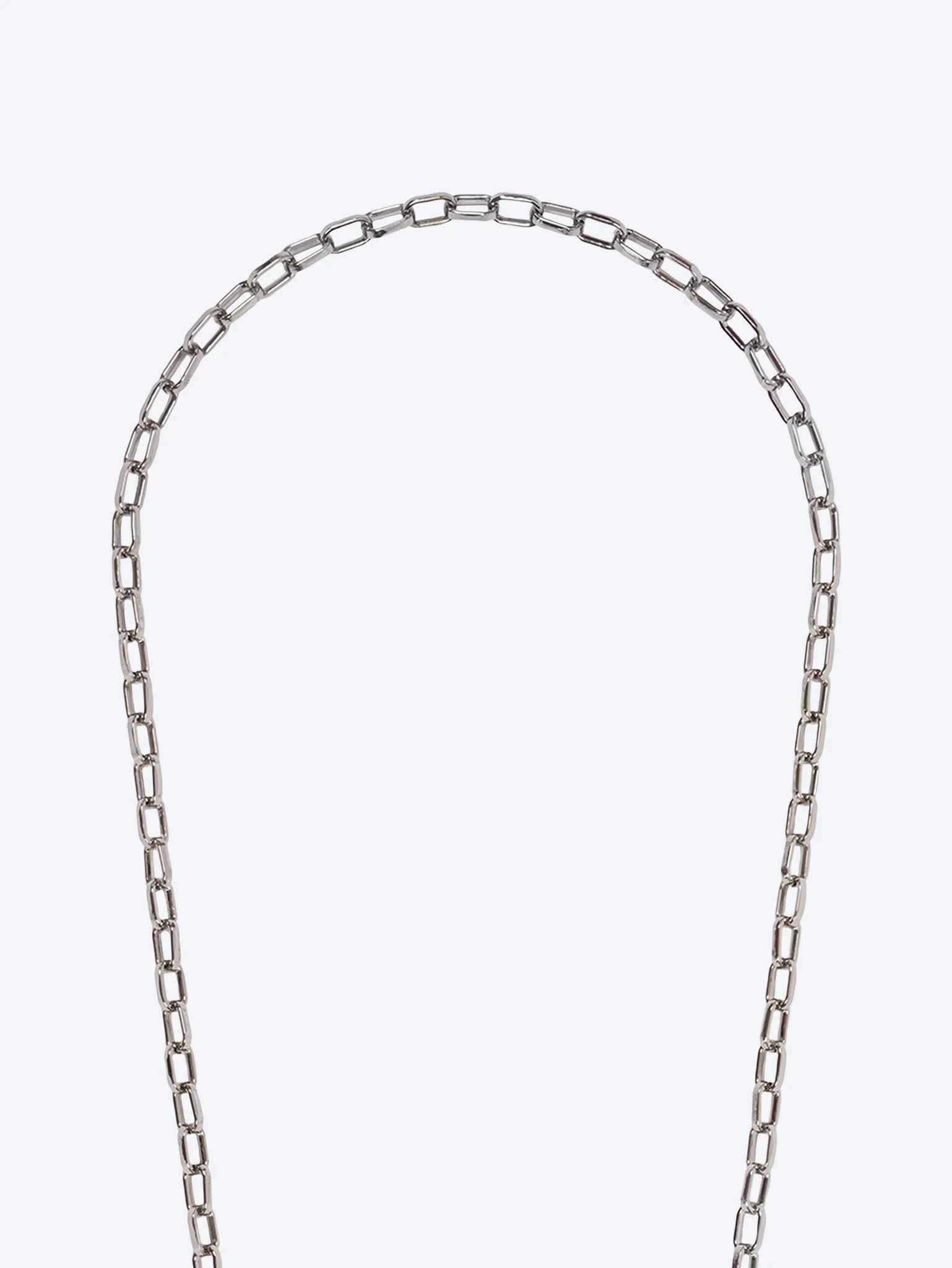 Long petra silver chain 120cm - Image 2