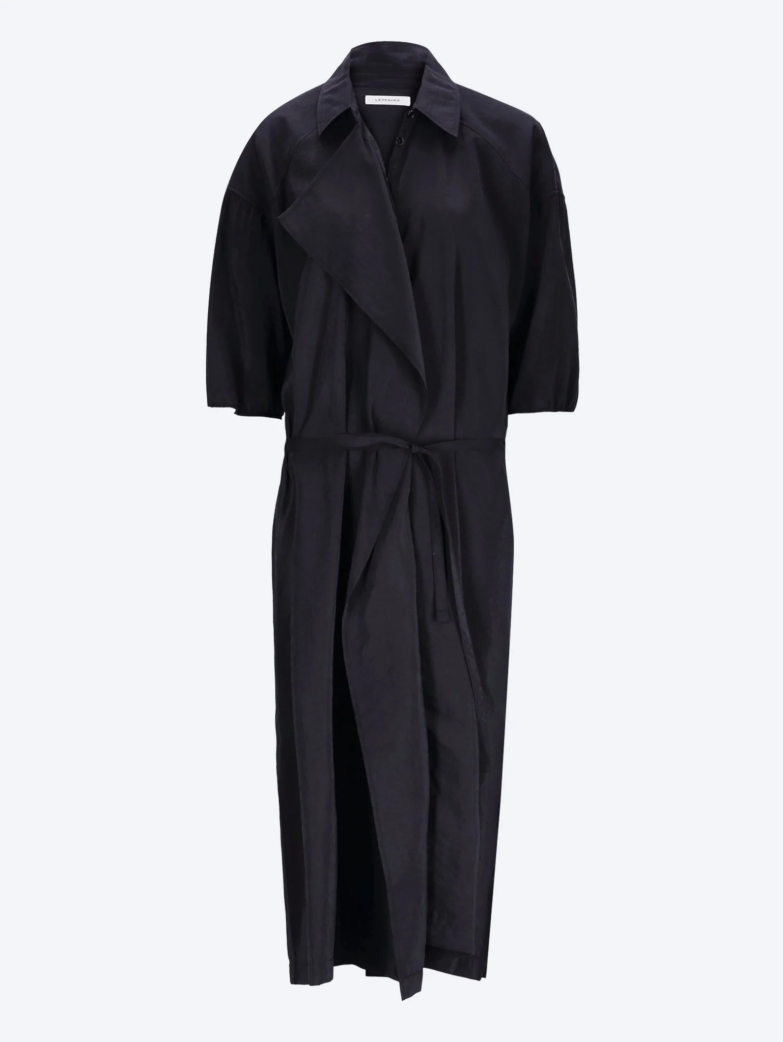 Asymmetrical shirt dress