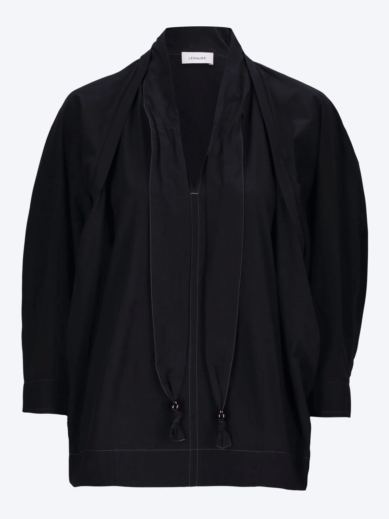 Blouse with scarf